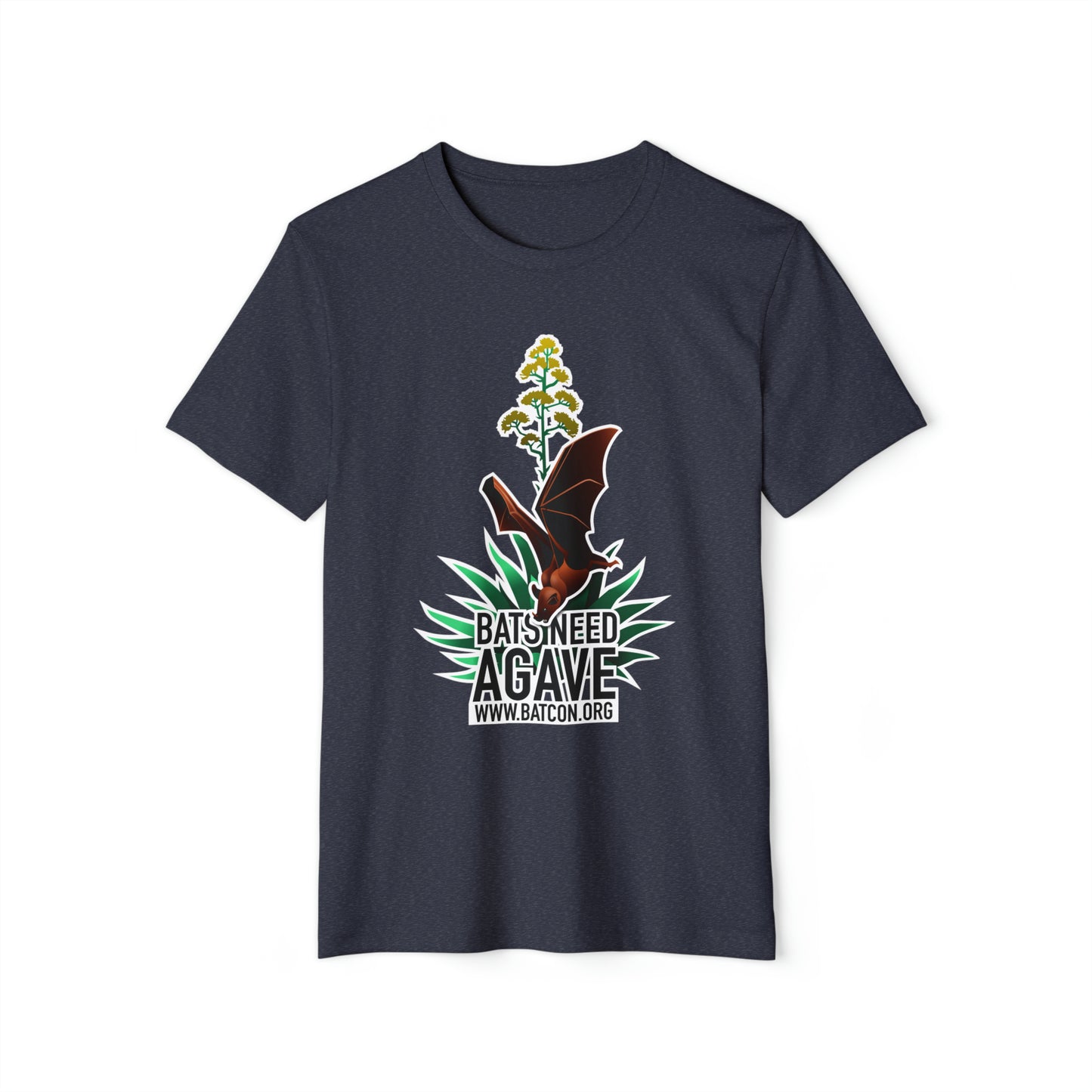 Bats Need Agave - Camiseta unisex orgánica reciclada