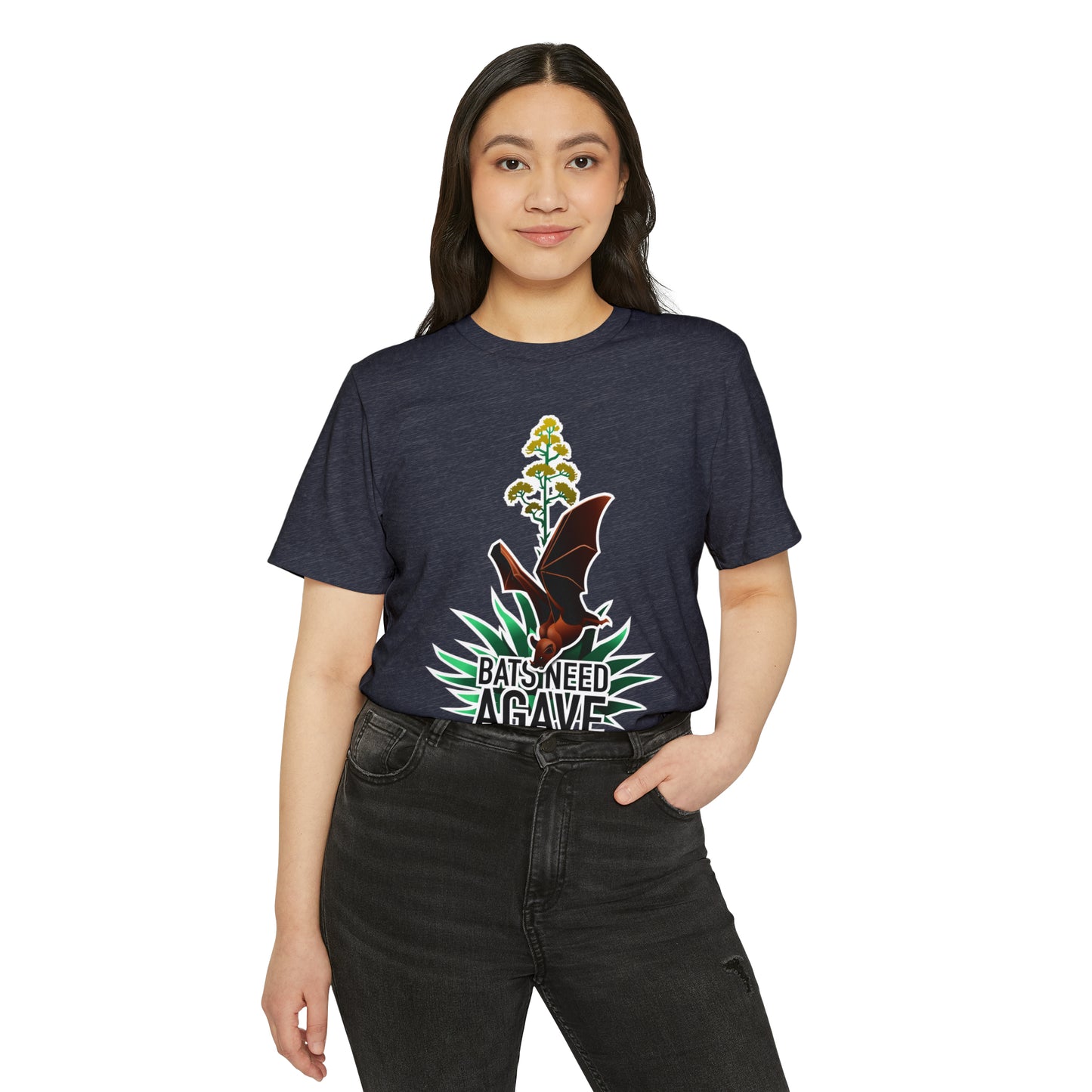 Bats Need Agave - Camiseta unisex orgánica reciclada