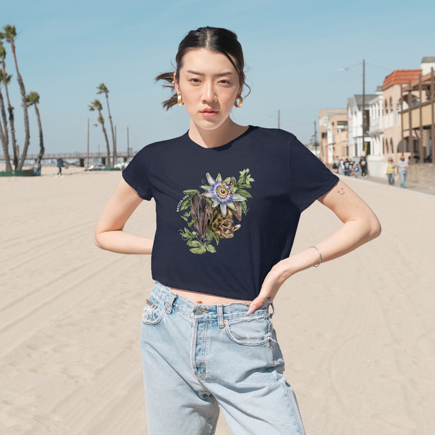 Florida Bonneted Bat - Cropped Tee
