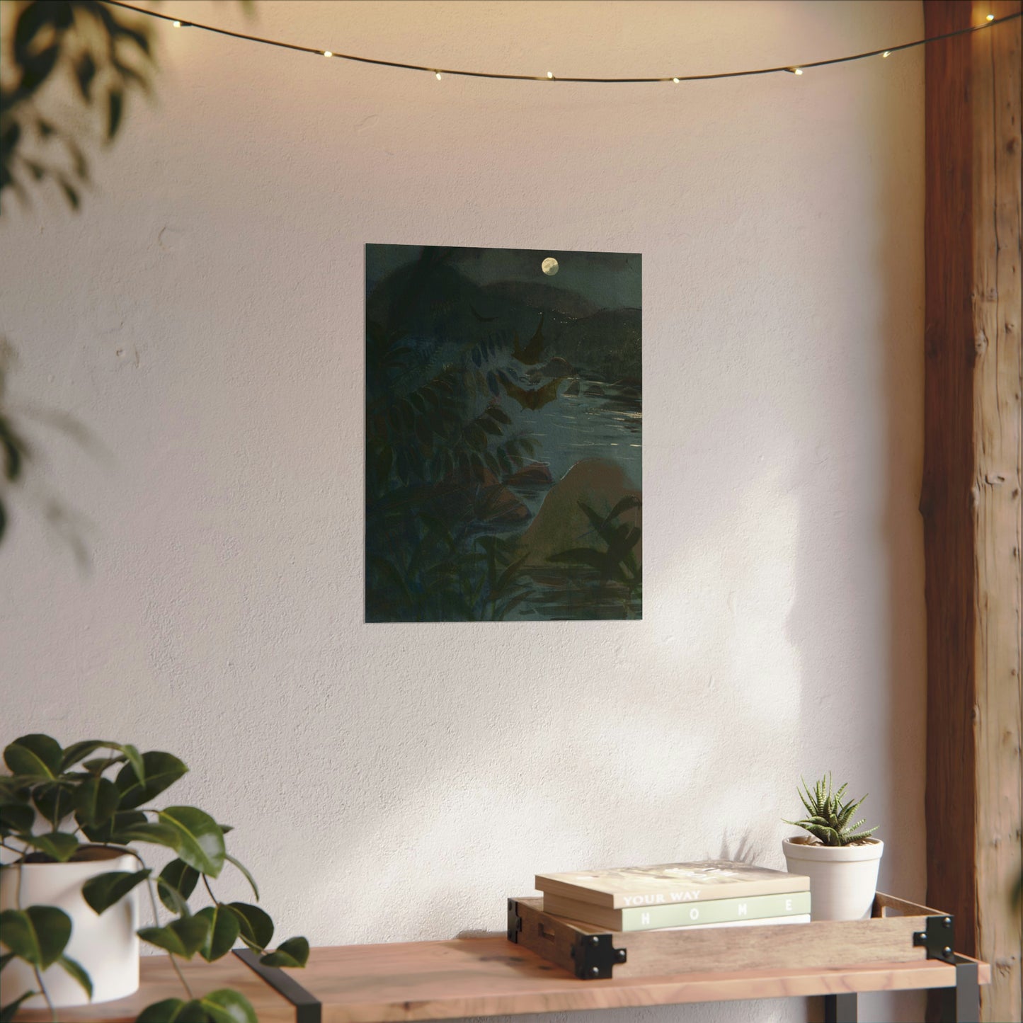 Save their Forest - Textured Watercolor Matte Poster