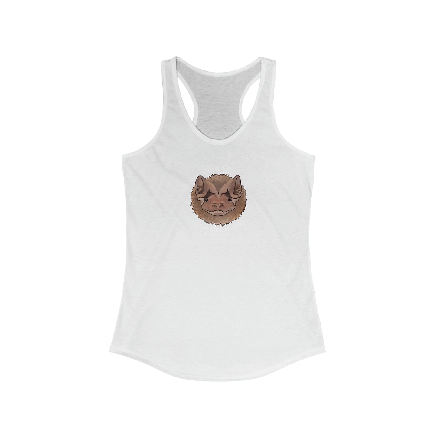 Save the Florida Bonneted Bat - Camiseta sin mangas con espalda cruzada ideal para mujer