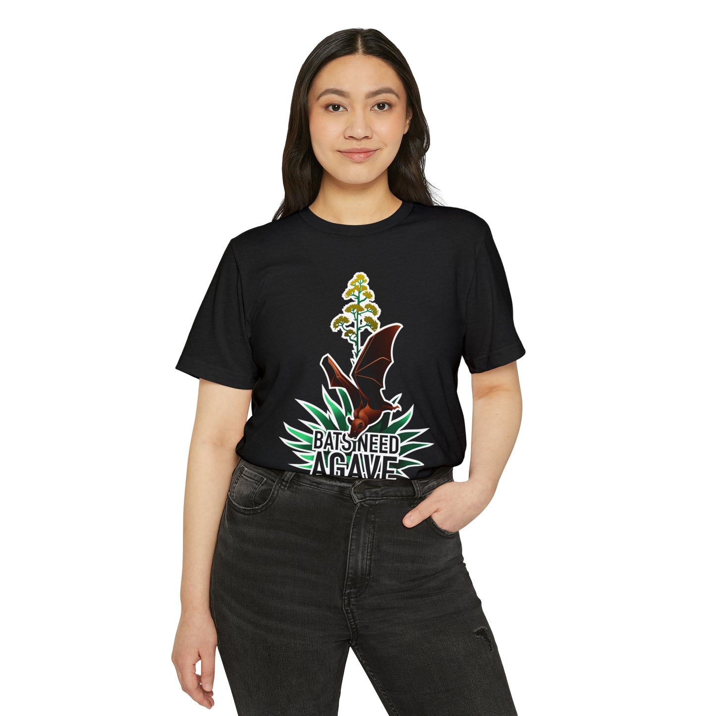 Bats Need Agave - Camiseta unisex orgánica reciclada