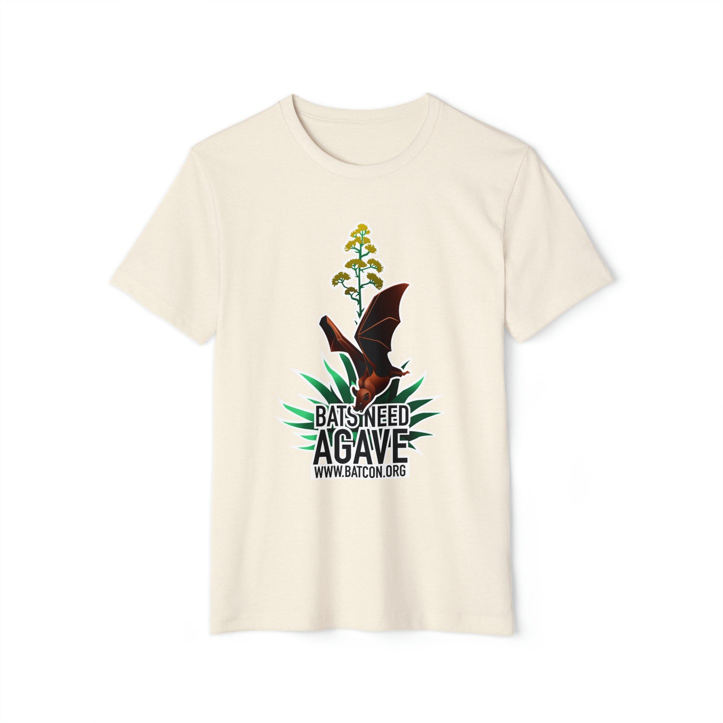 Bats Need Agave - Camiseta unisex orgánica reciclada