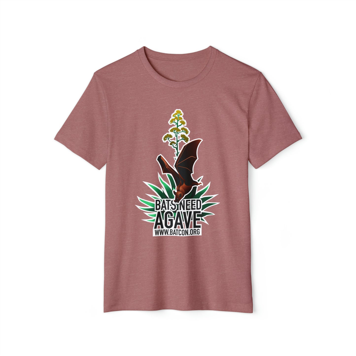 Bats Need Agave - Camiseta unisex orgánica reciclada