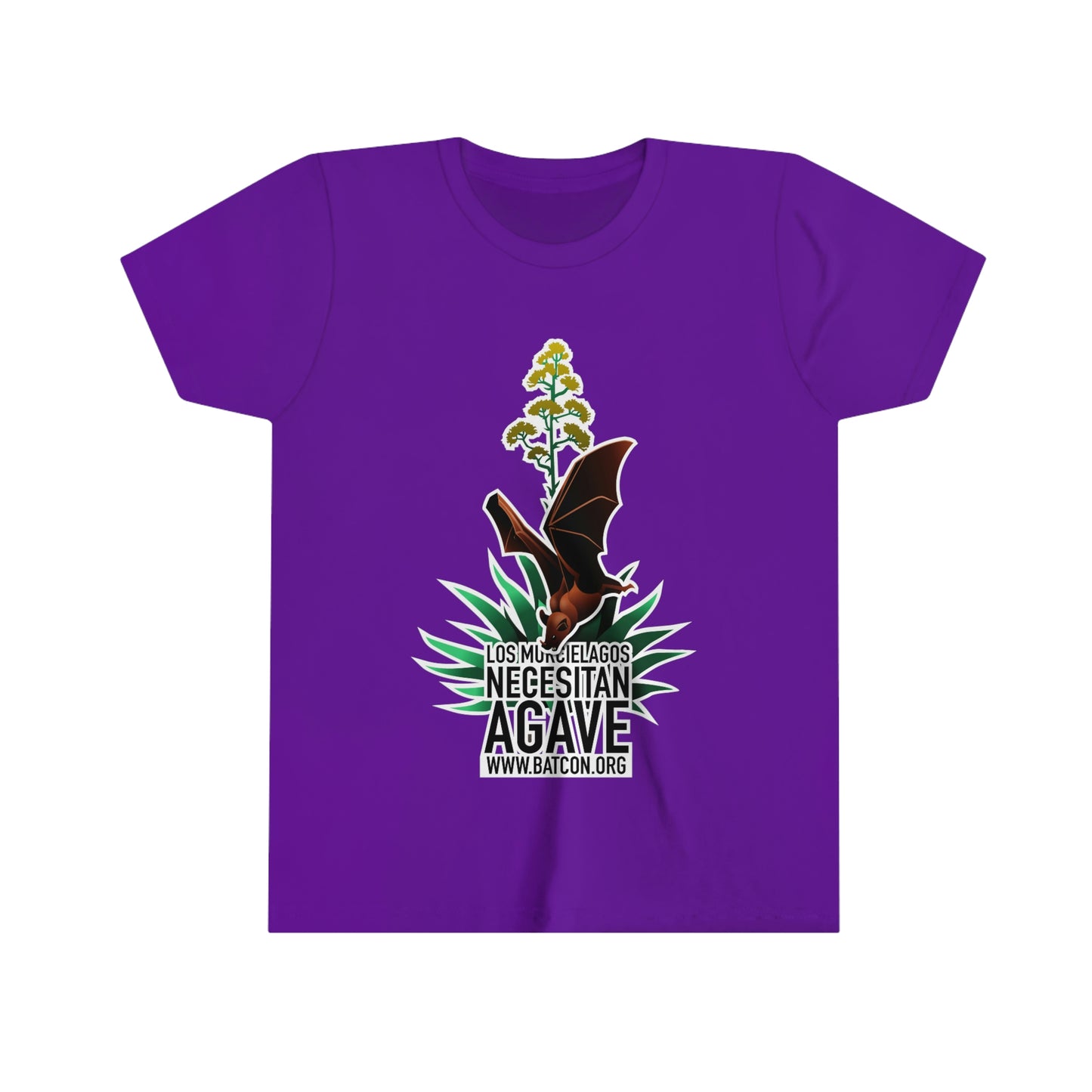 Murcielagos Necesitan Agave - Camiseta de manga corta juvenil