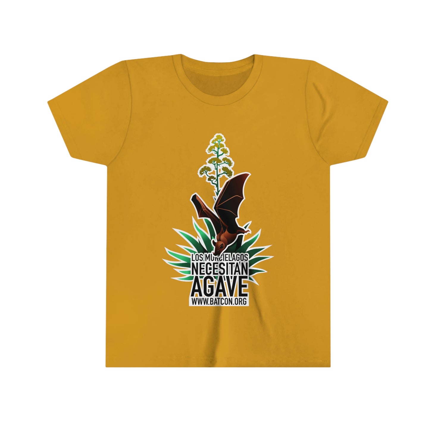 Murcielagos Necesitan Agave - Camiseta de manga corta juvenil