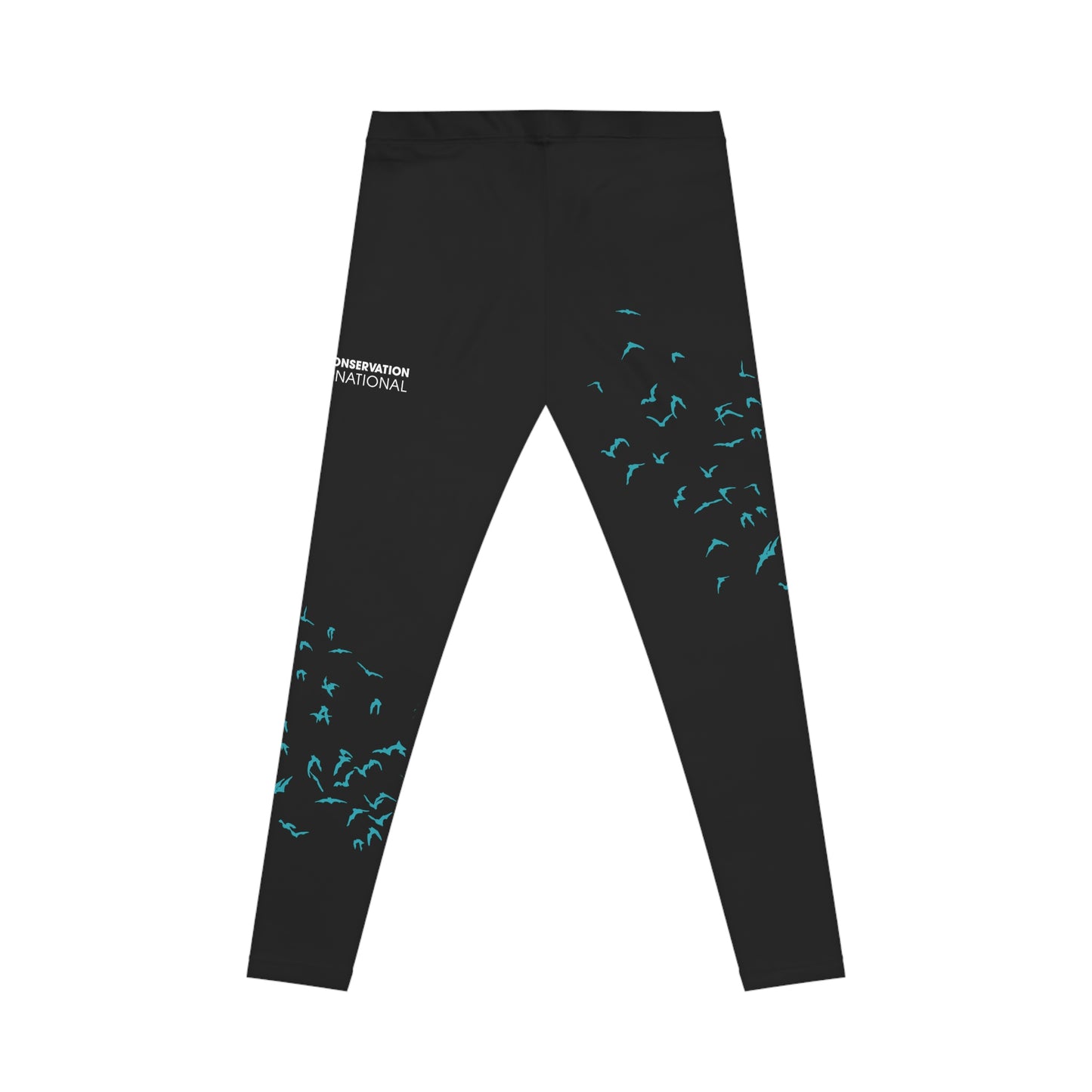 Bats in Flight - Black Leggings