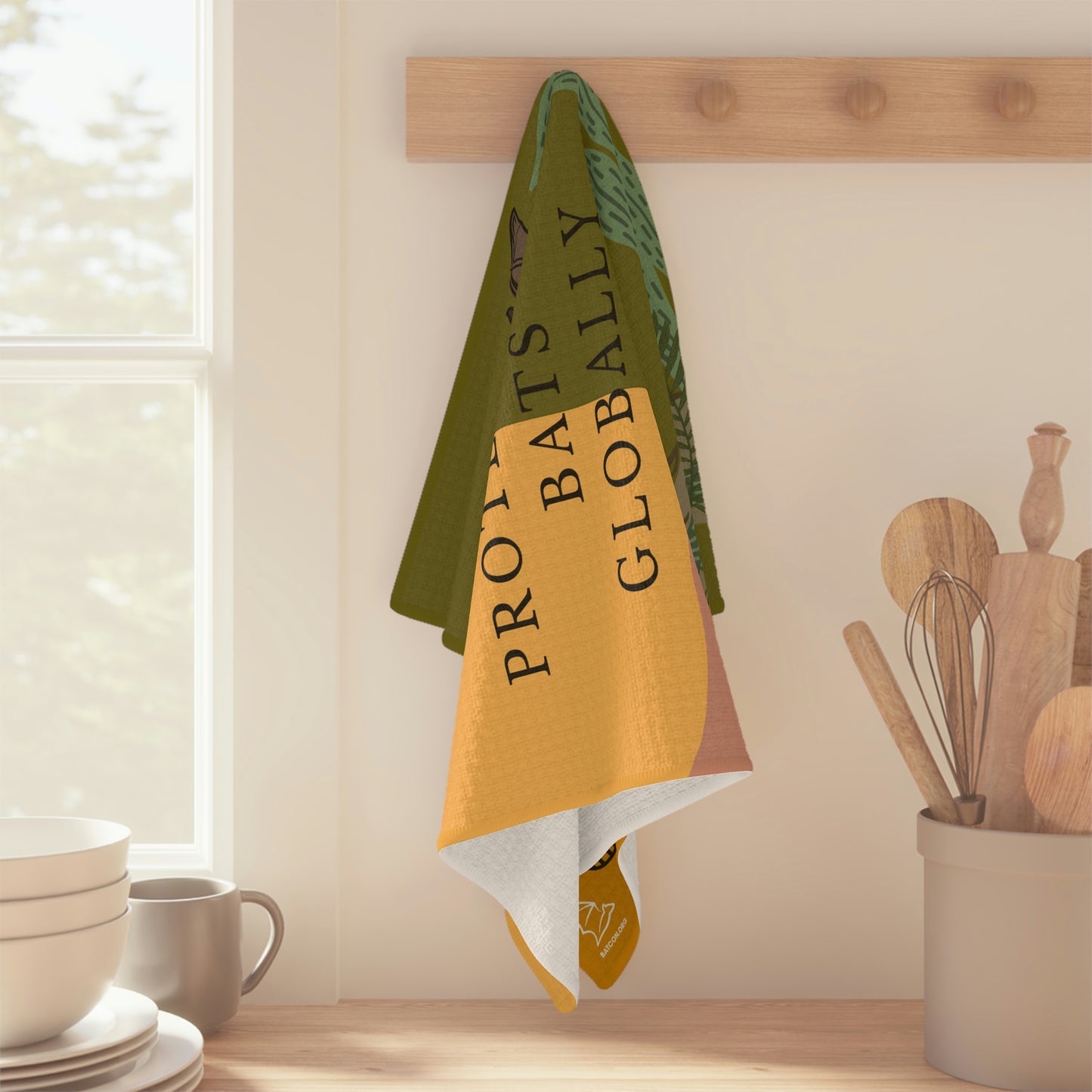 Protecting Bats Globally - Soft Tea Towel