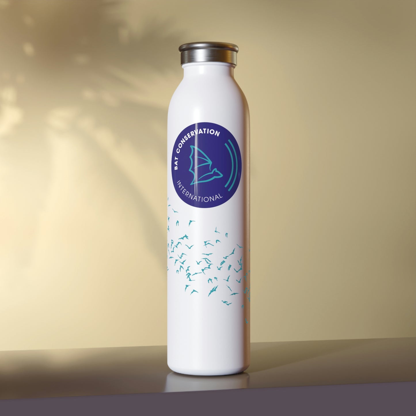 Bats in Flight - Slim Water Bottle