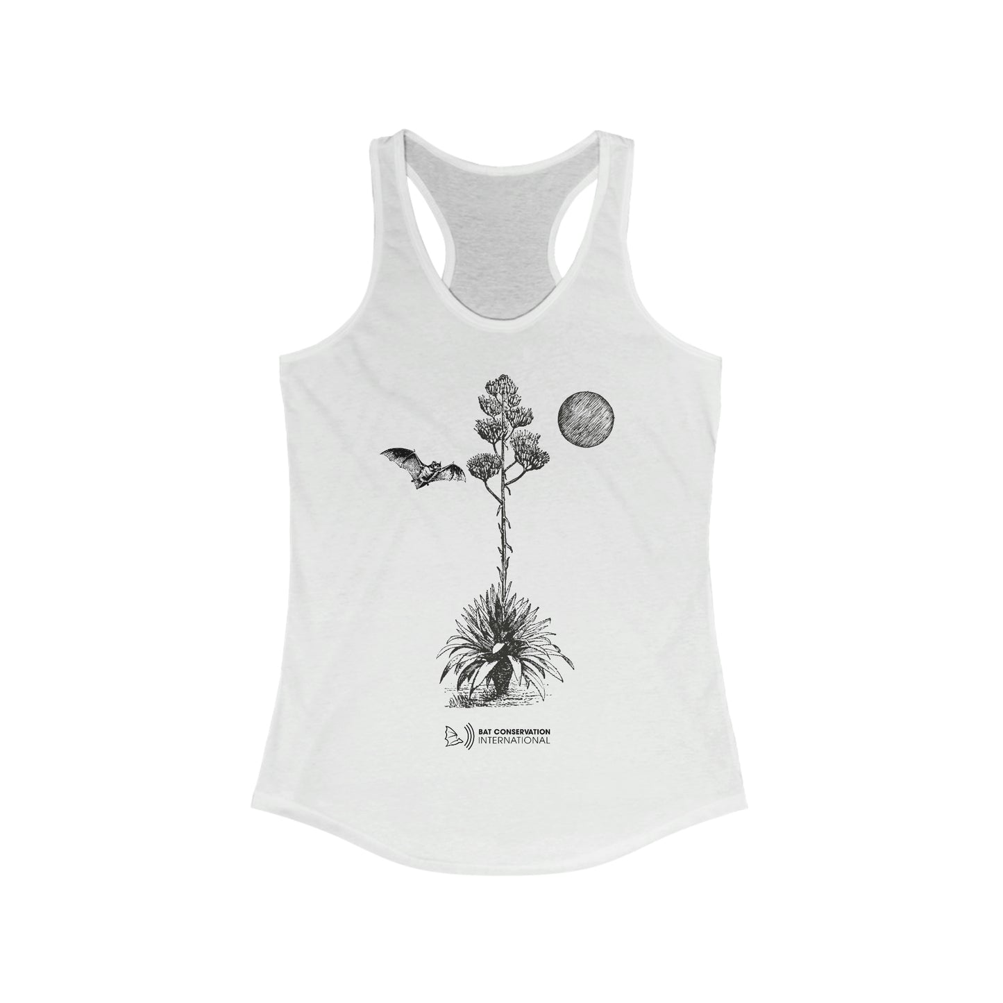 Bats Agave Sketch - Camiseta sin mangas para mujer