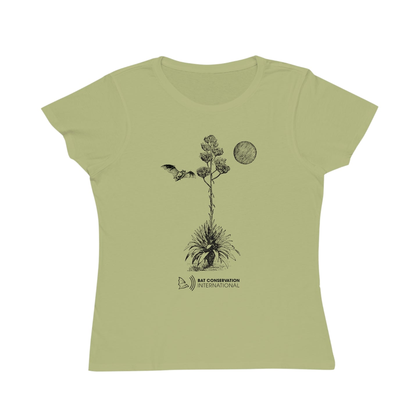 Bats & Agave Sketch - Organic Women's Classic T-Shirt
