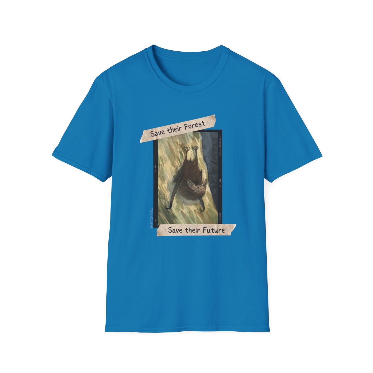 Save their Forest Taped Photo - Unisex Softstyle T-Shirt