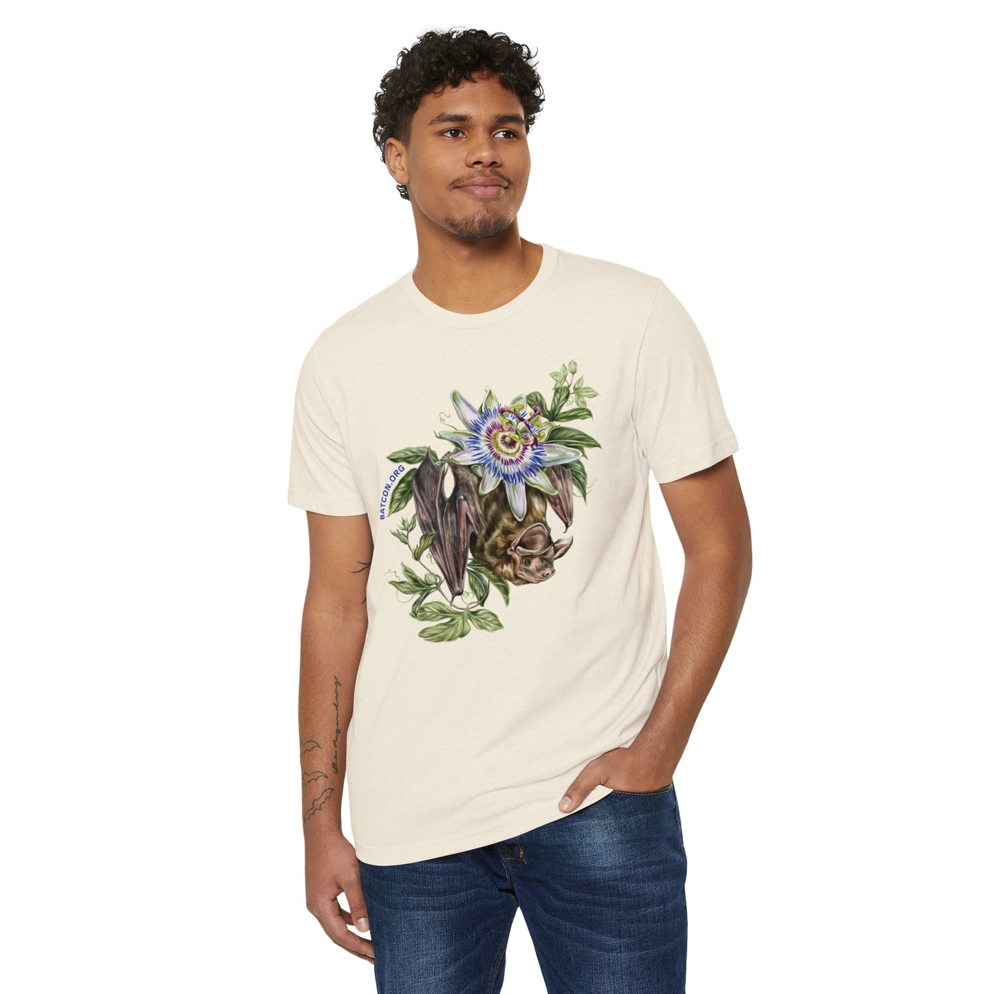 Florida Bonneted Bat - Camiseta unisex orgánica reciclada