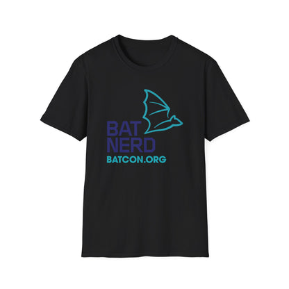 Bat Nerd - Camiseta unisex de estilo suave