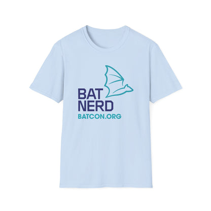 Bat Nerd - Camiseta unisex de estilo suave