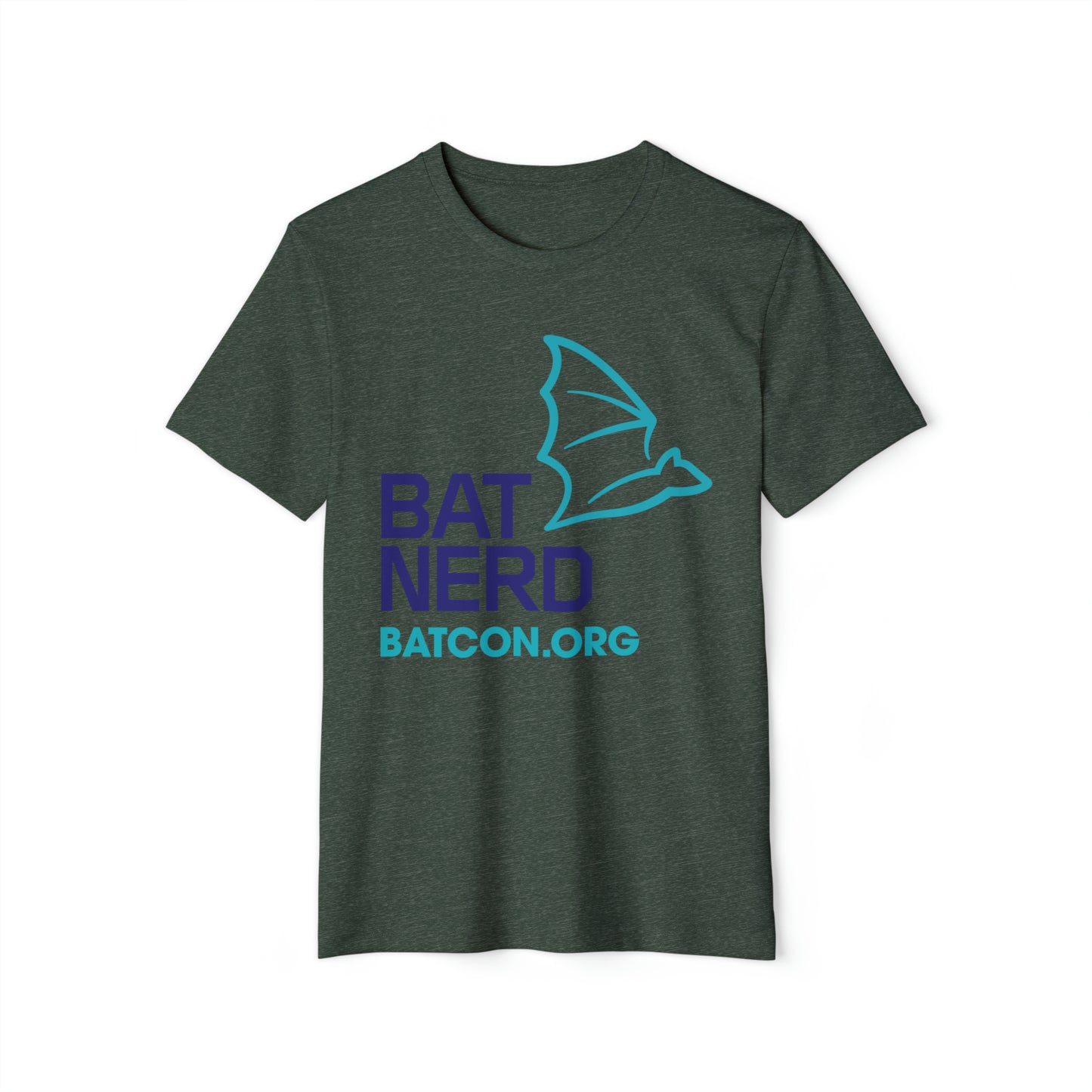 Bat Nerd - Camiseta unisex orgánica reciclada