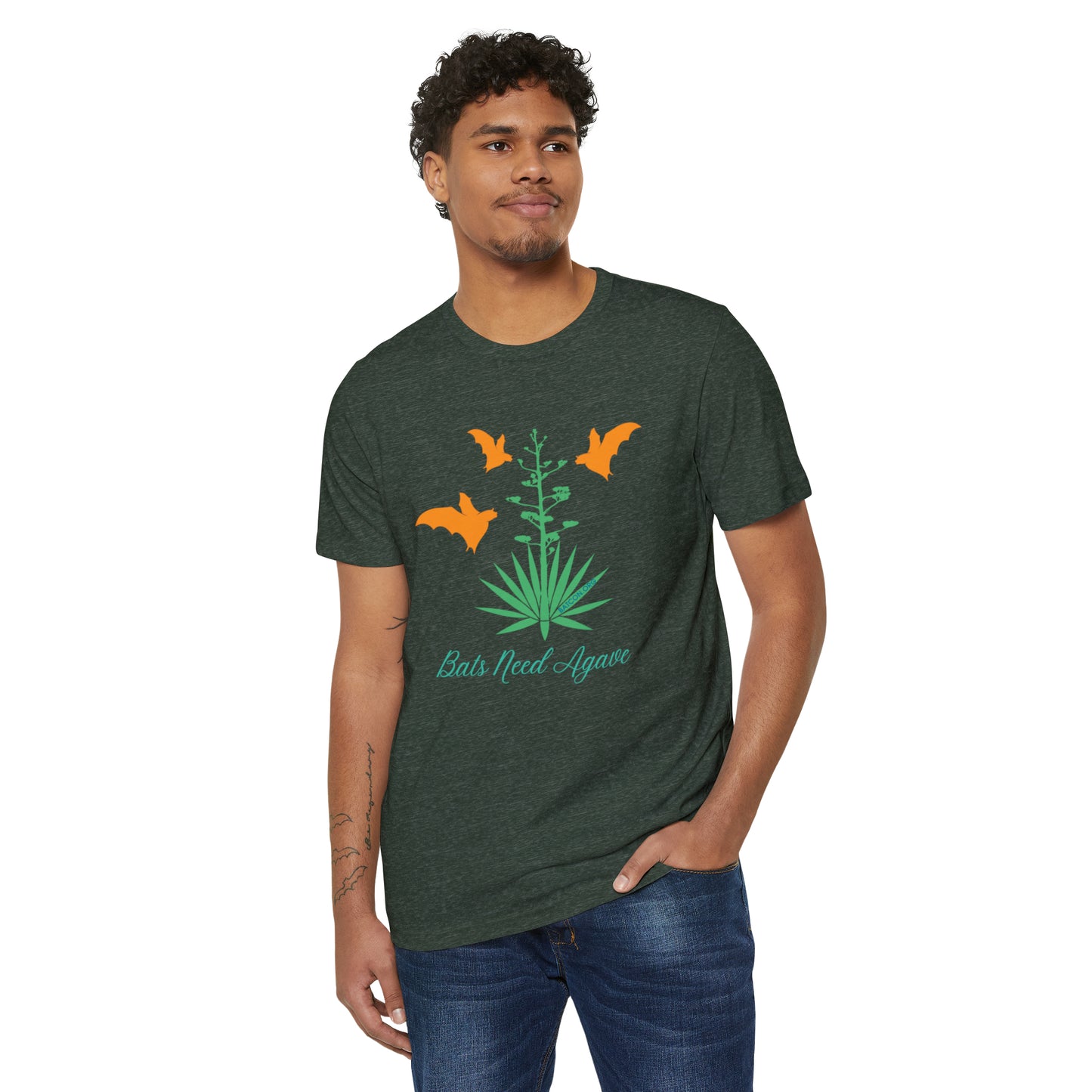 Colorful Silhouettes - Camiseta unisex orgánica reciclada