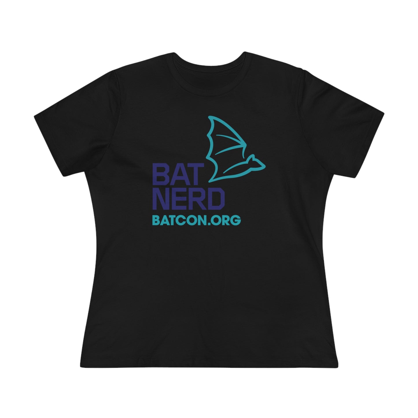 Bat Nerd - Camiseta premium para mujer