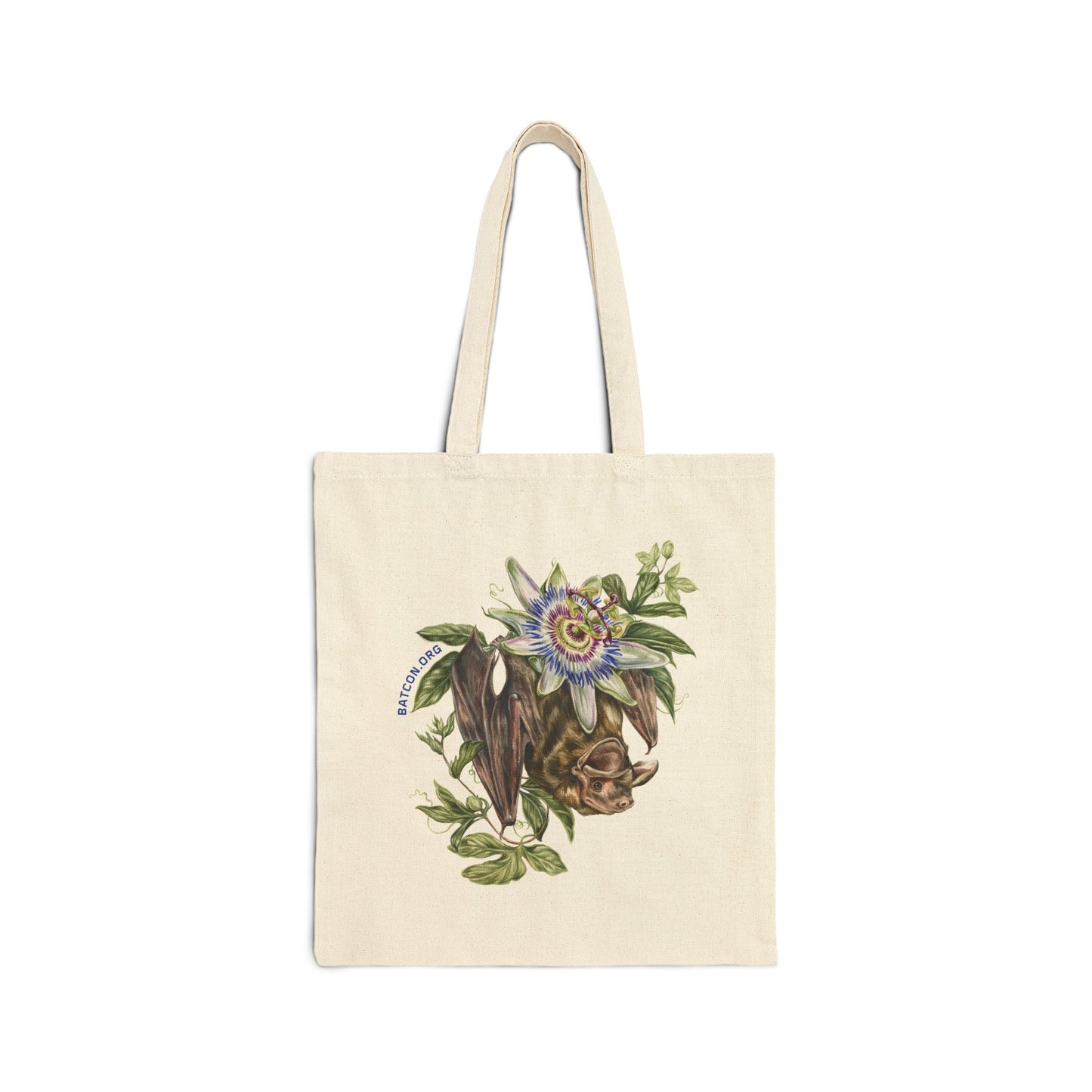 Florida Bonneted Bat - Cotton Canvas Tote