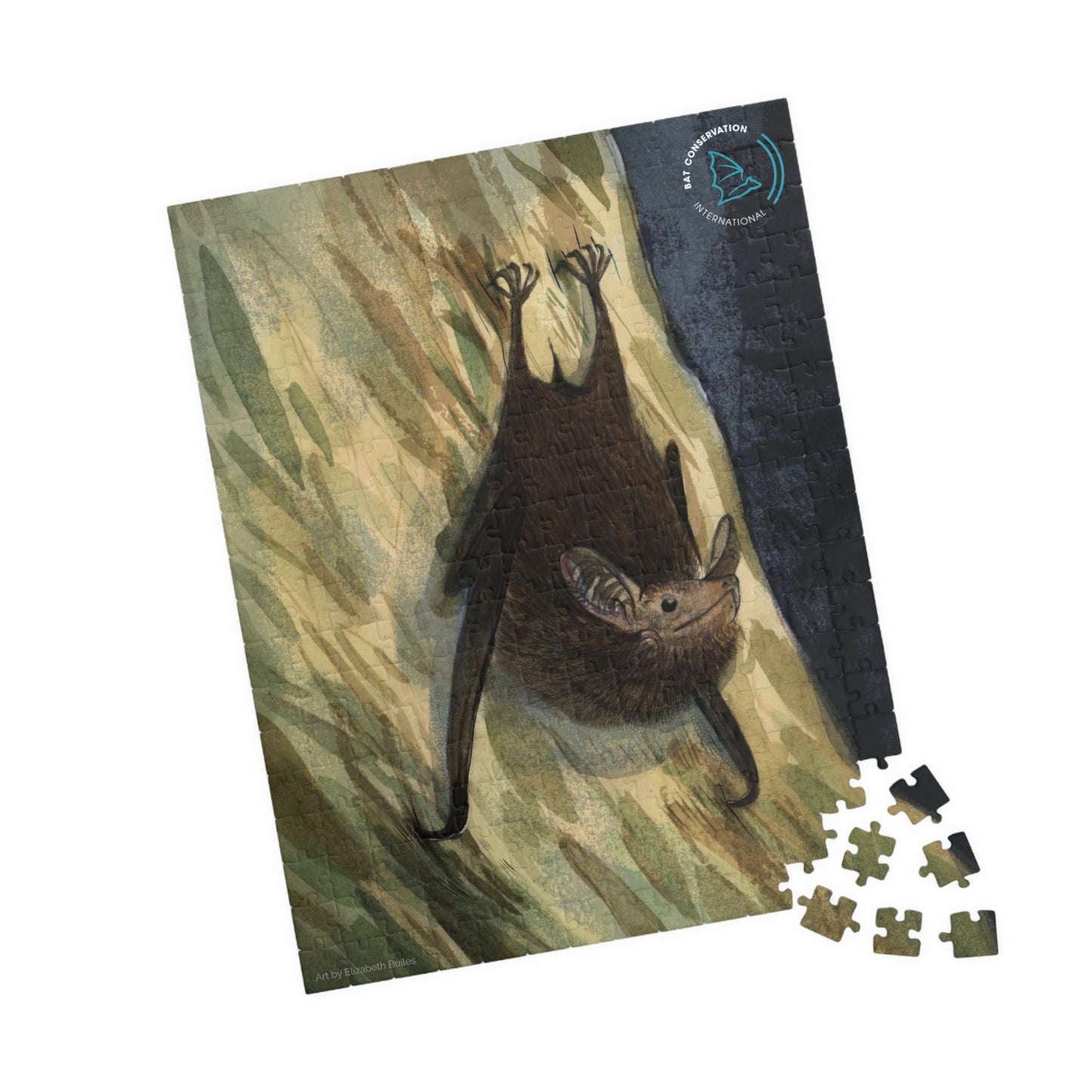 Save their Forest Puzzle - Roosting Bat (252, 500, 1014-piece)