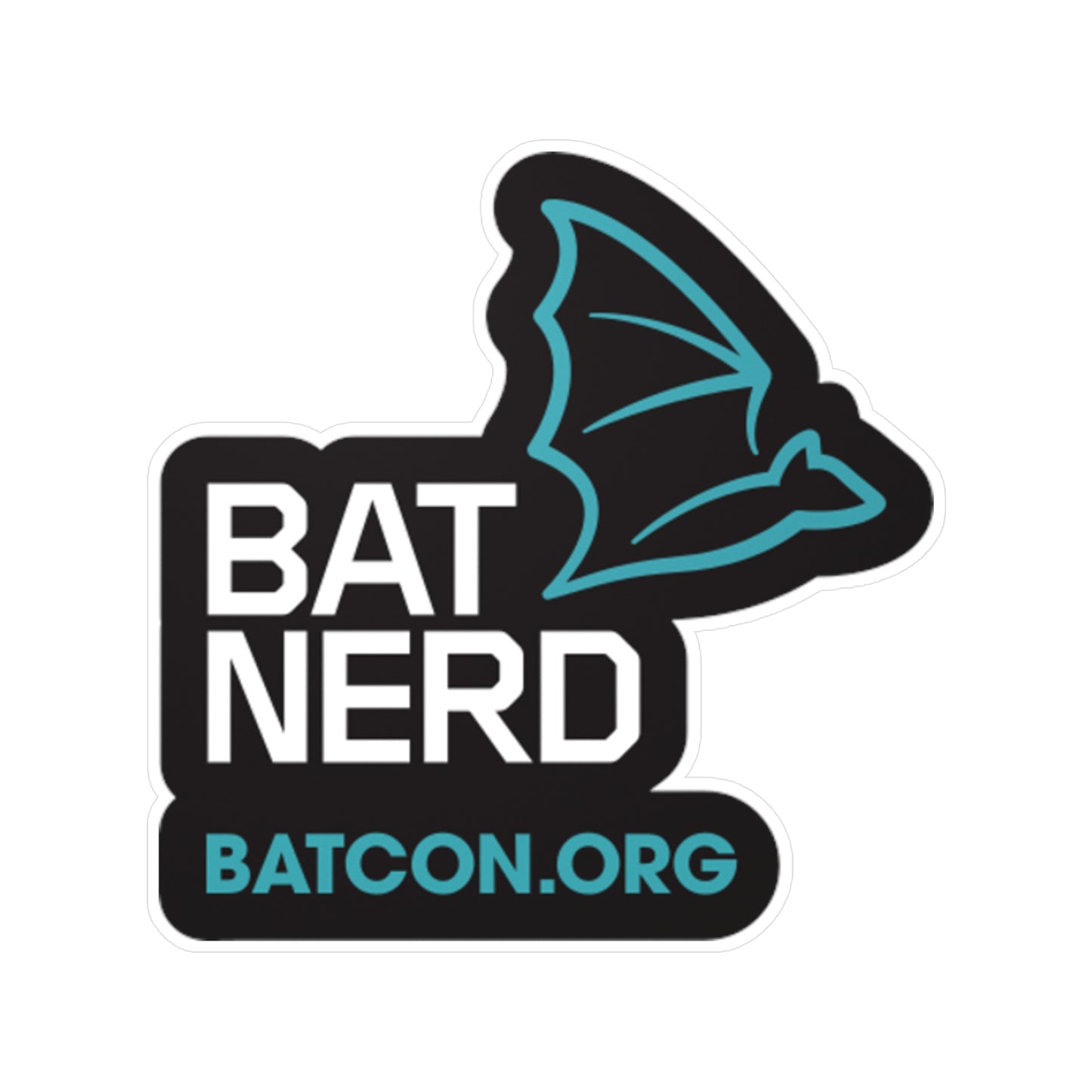 Bat Nerd - Vinyl Sticker