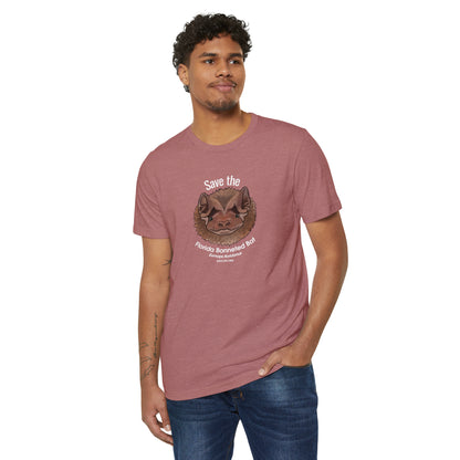 Save the Florida Bonneted Bat - Camiseta orgánica reciclada unisex