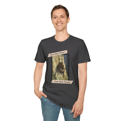 Save their Forest Taped Photo - Unisex Softstyle T-Shirt