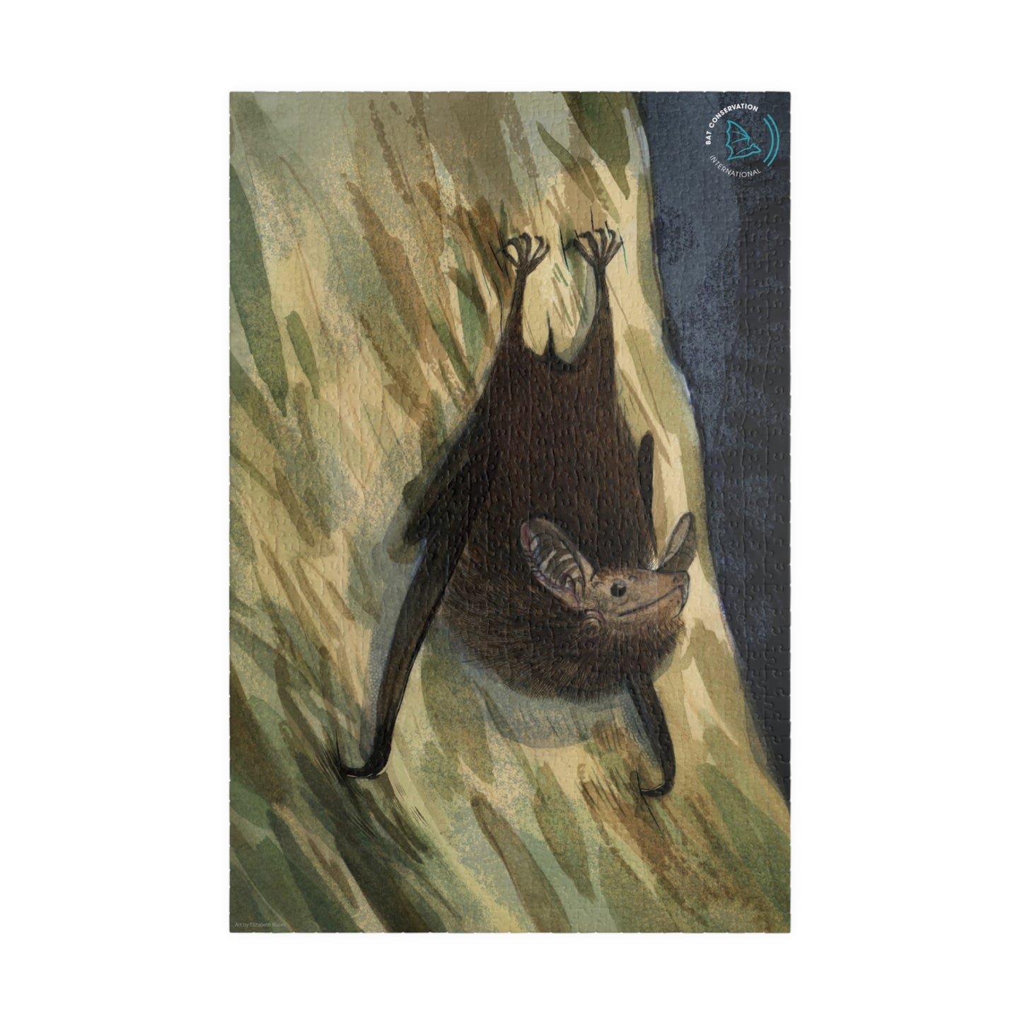 Save their Forest Puzzle - Roosting Bat (252, 500, 1014-piece)