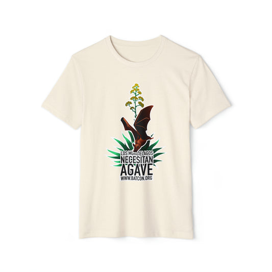 Murcielagos Necesitan Agave - Unisex Organic Recycled T-Shirt