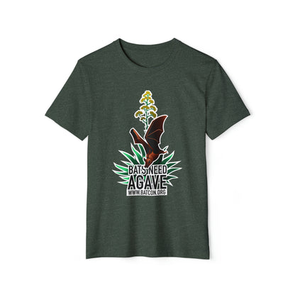 Bats Need Agave - Camiseta unisex orgánica reciclada