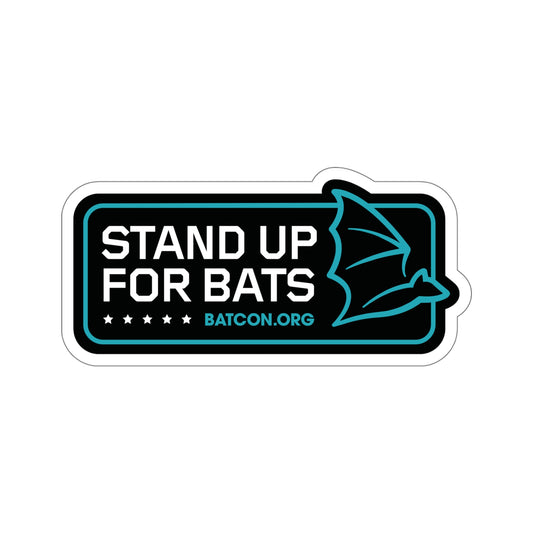 Stand Up for Bats Kiss-Cut Sticker