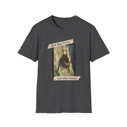 Save their Forest Taped Photo - Unisex Softstyle T-Shirt