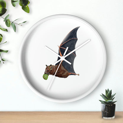 Great Fruit-eating Bat Wall Clock