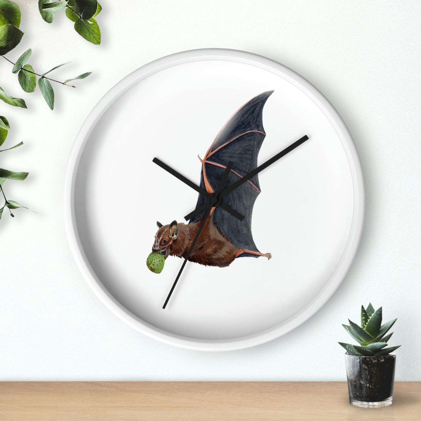 Great Fruit-eating Bat - Reloj de pared