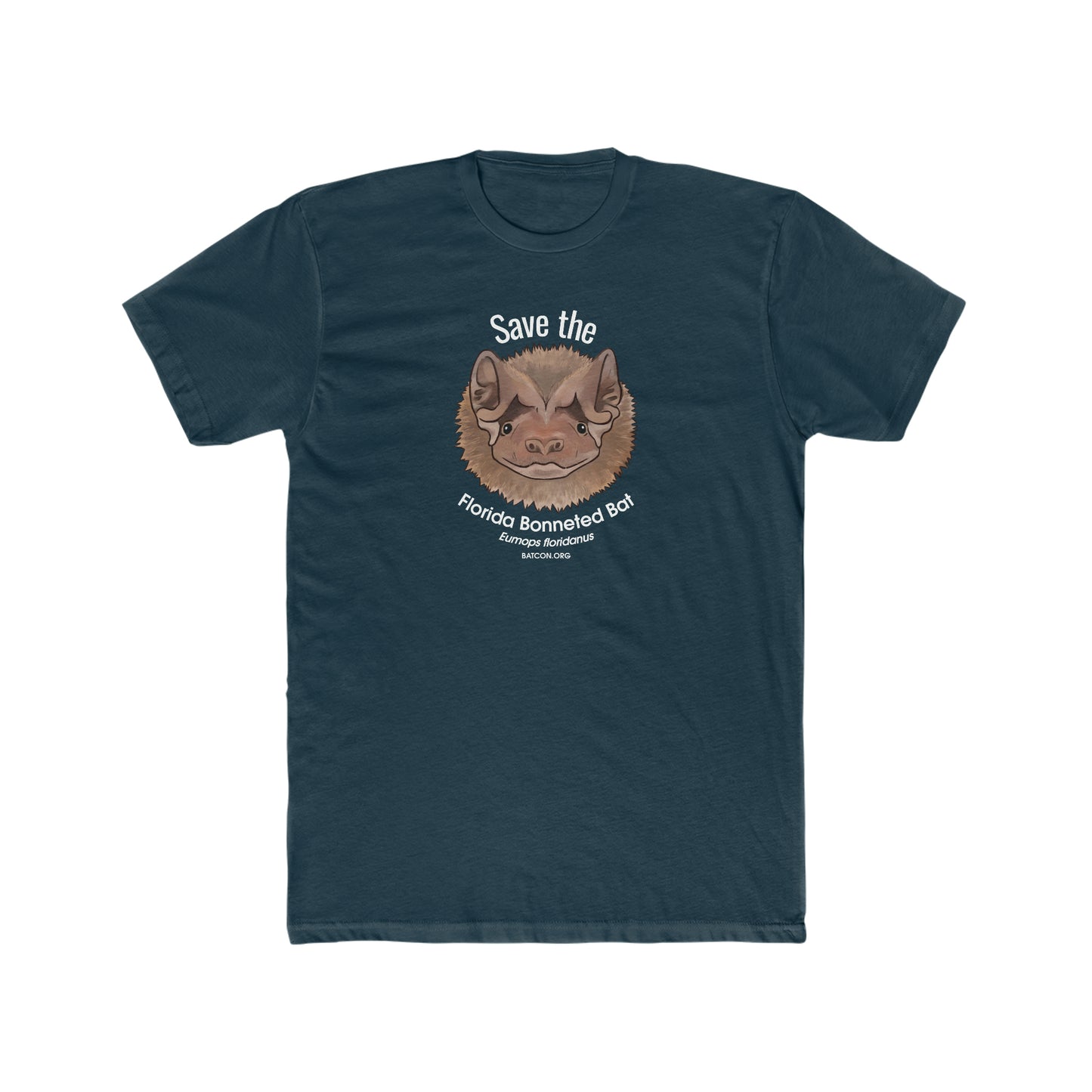 Save the Florida Bonneted Bat- Camiseta de algodón para hombre