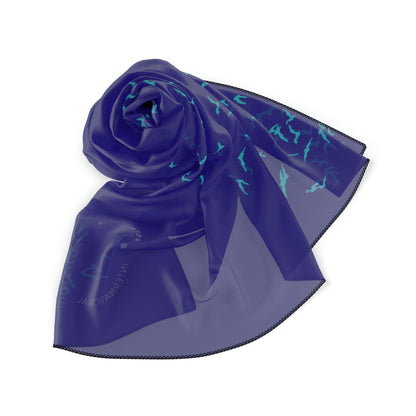 Bats in Flight - Poly Voile Scarf