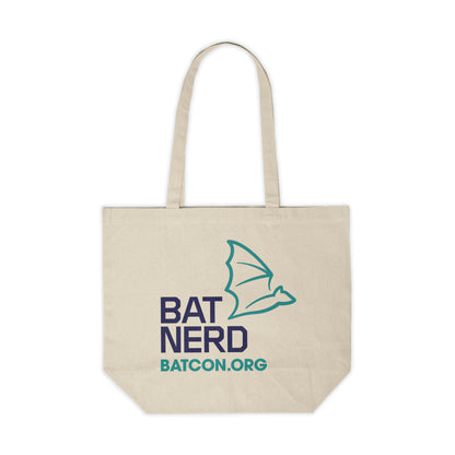 Bat Nerd - Canvas Shopping Tote