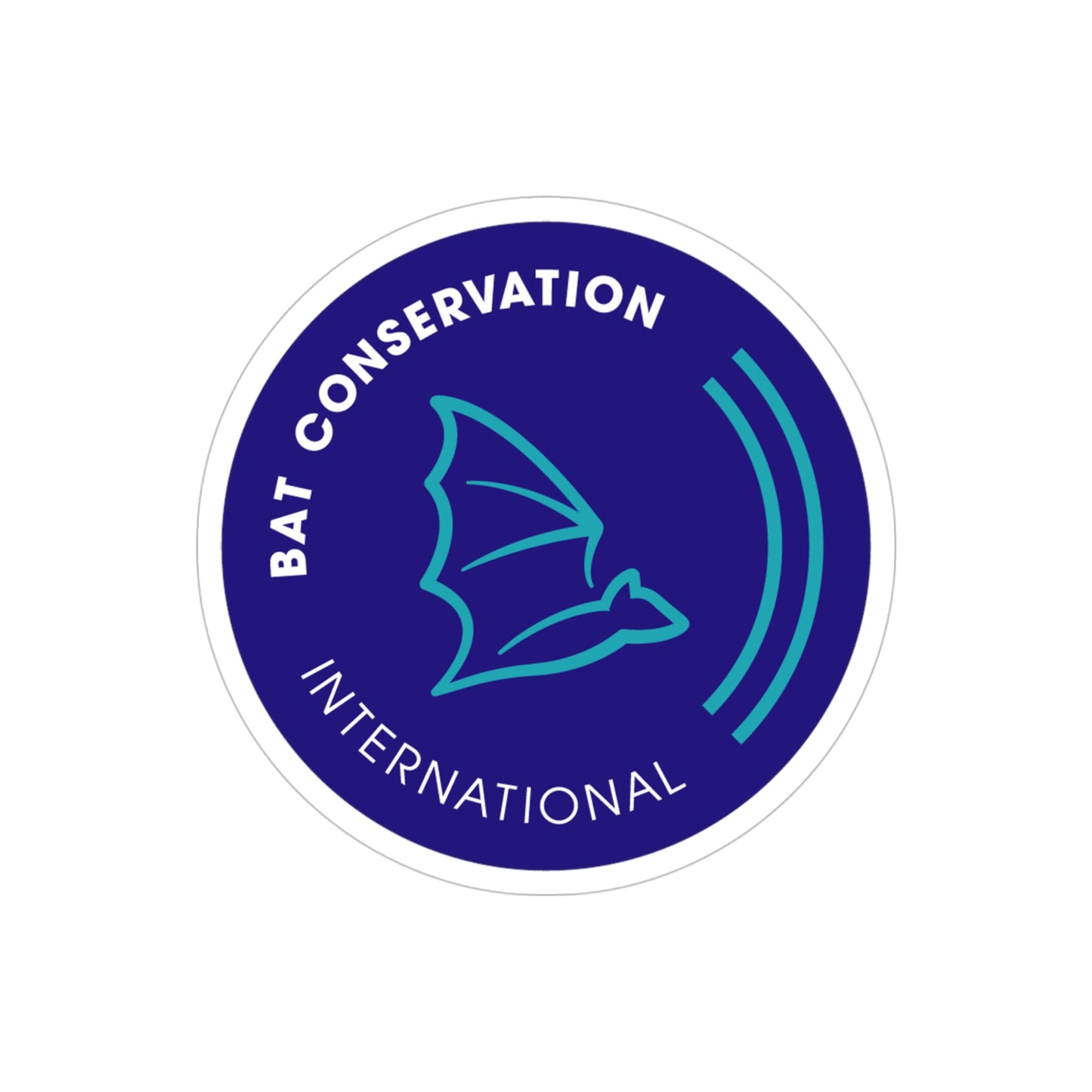 Bat Conservation International - Pegatinas transparentes para exteriores