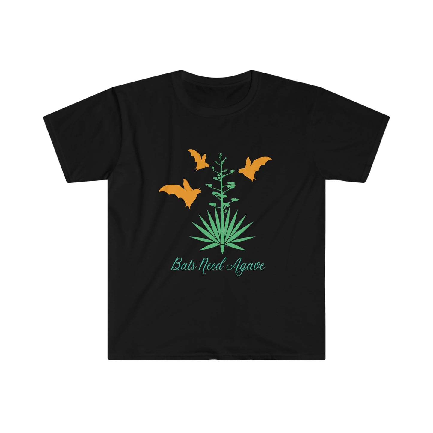 Colorful Silhouettes - Unisex Softstyle T-Shirt