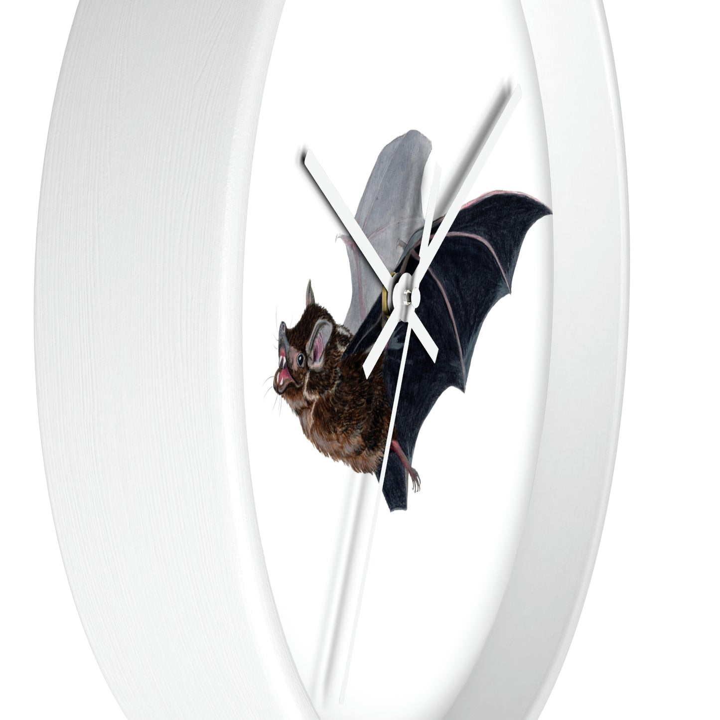 Greater Sac-winged Bat Wall Clock